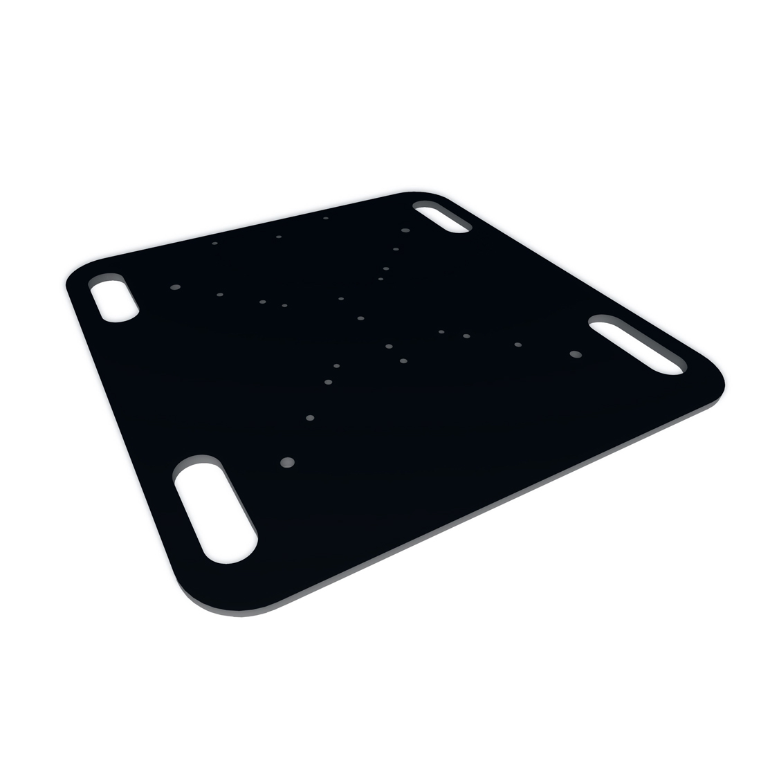 DuraTruss DT BPS-8080 Black – baseplate for truss